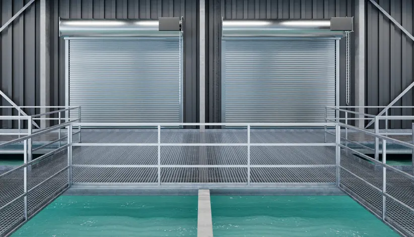 Clopay corrosion resistant service and insulated rolling door