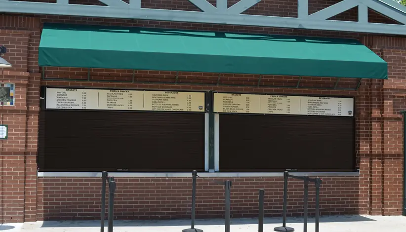 Clopay insulated roll-up counter door
