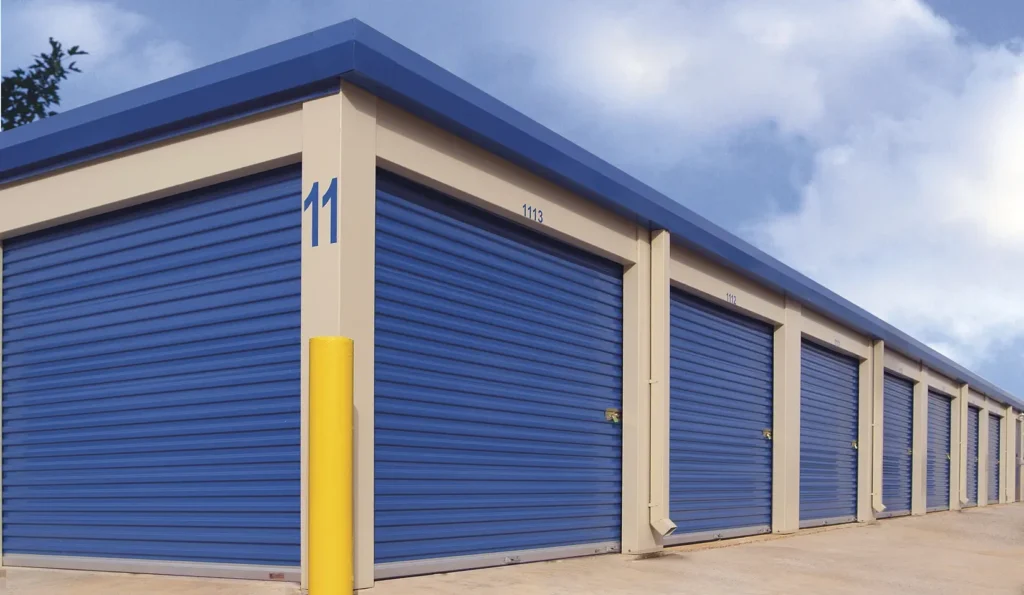 Clopay roll-up sheet doors for mini-storage units