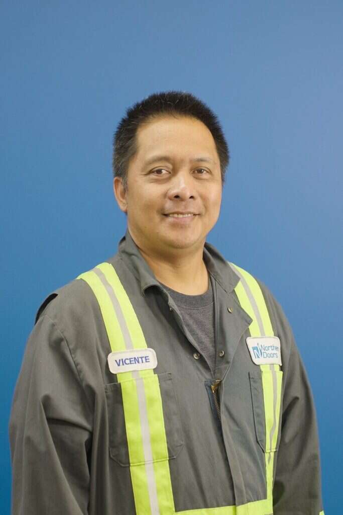 Vicente, Warehouse Supervisor at Northern Doors in Grande Prairie